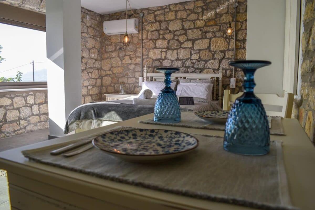 Coastal Stone Hideaway With Stunning Scenery Βίλα Κιτριές Εξωτερικό φωτογραφία
