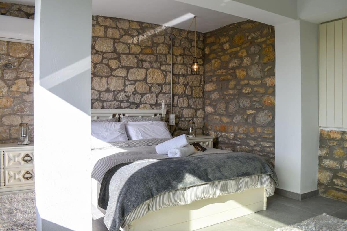 Coastal Stone Hideaway With Stunning Scenery Βίλα Κιτριές Εξωτερικό φωτογραφία